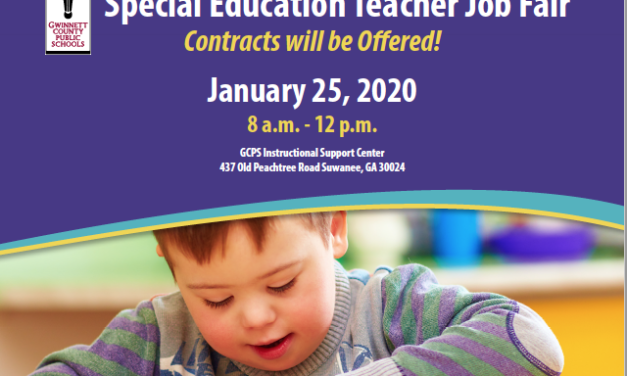 2020 GCPS Special Education Teacher Job Fair